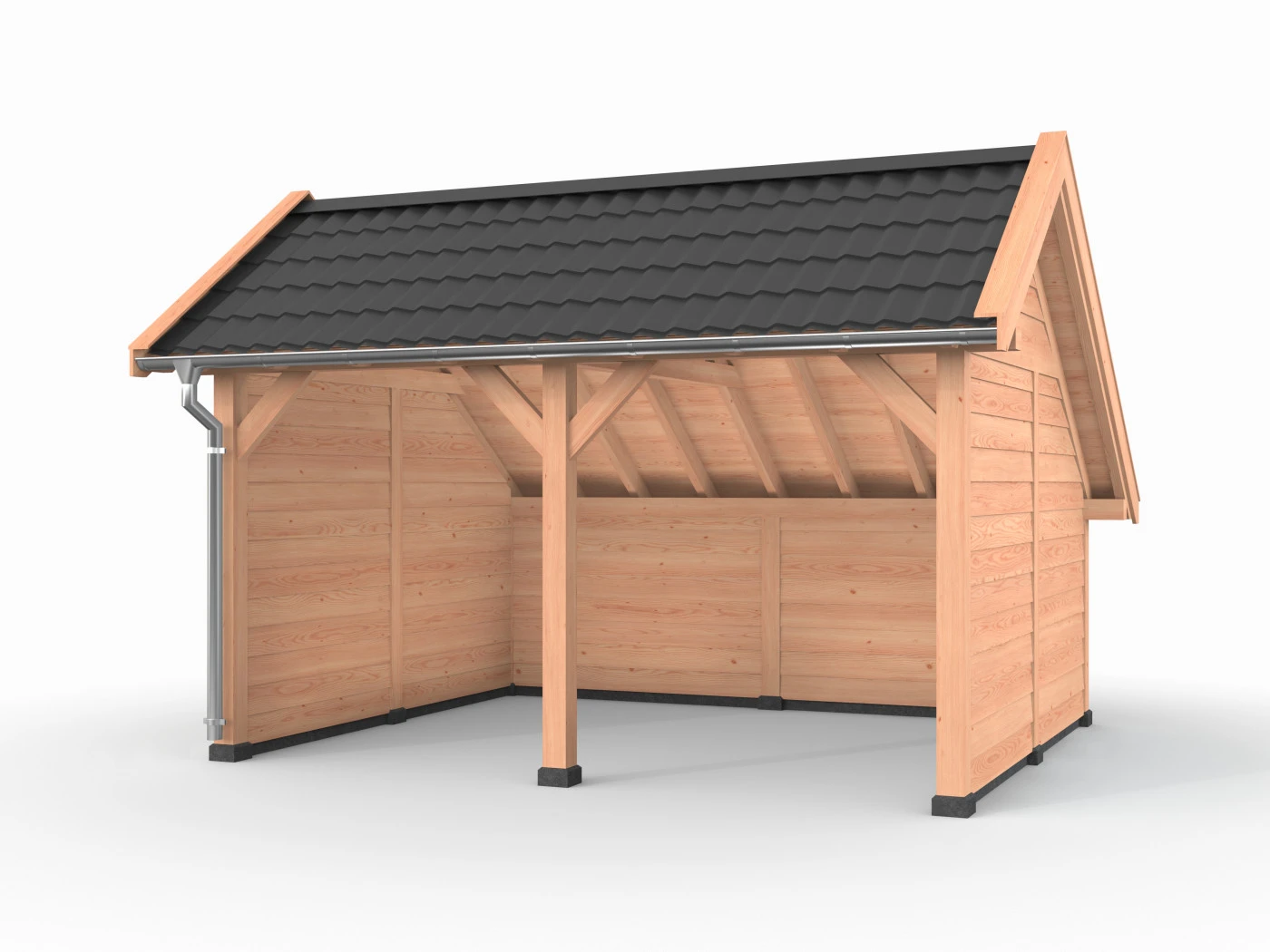 Douglas Kapschuur, 500 x 400, met achterwand en twee zijwanden, Westwood Deluxe - Afbeelding 1